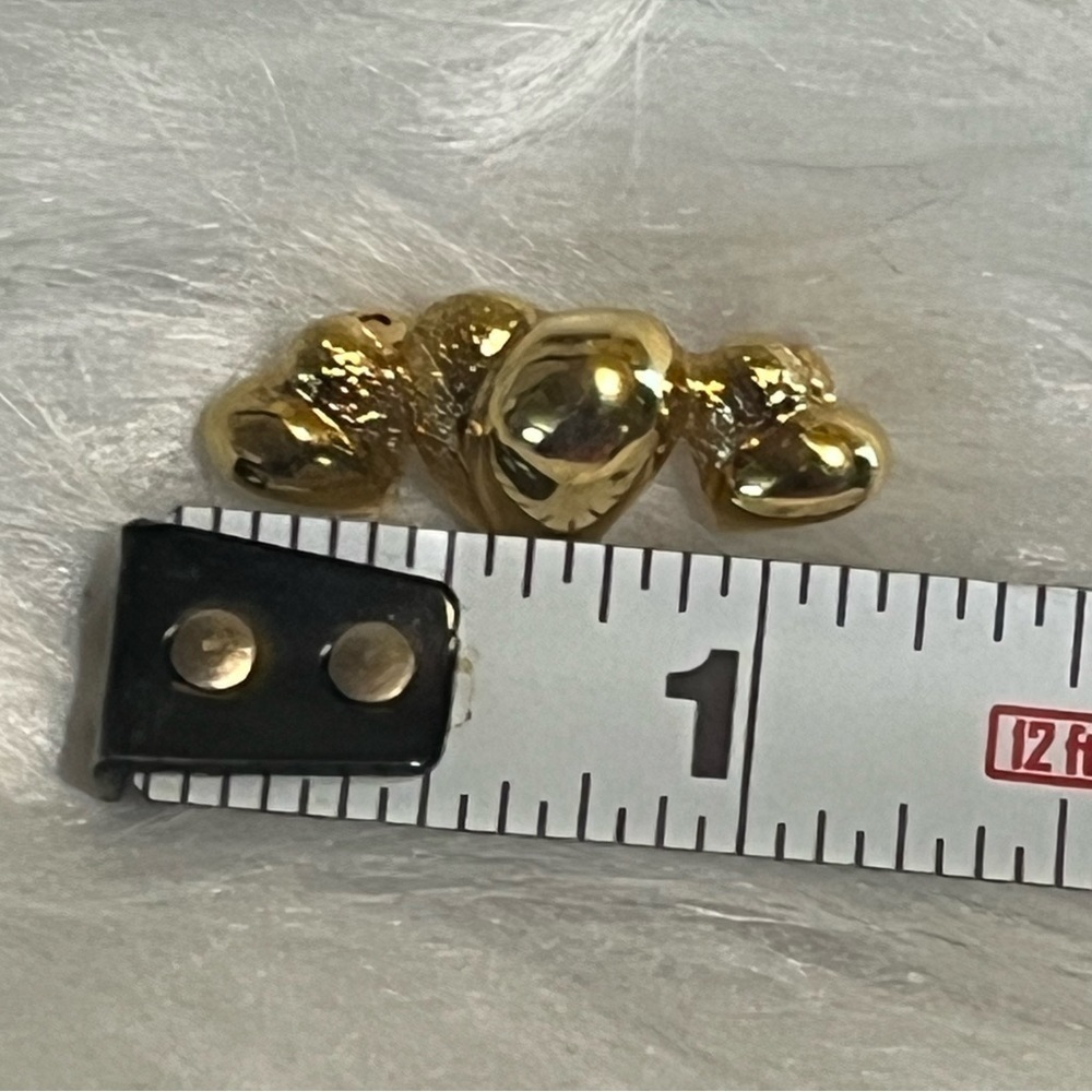 Images Triple Heart Brooch - Picture 6 of 6